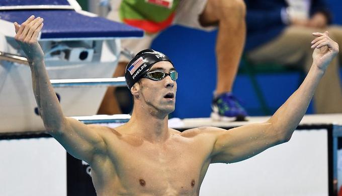 Getty Images / Na zdjęciu: Michael Phelps